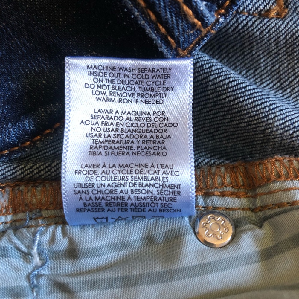 Cabi Cinch Skinny Jeans Ladies Size 4 Dark Blue Denim EUC - Picture 10 of 10